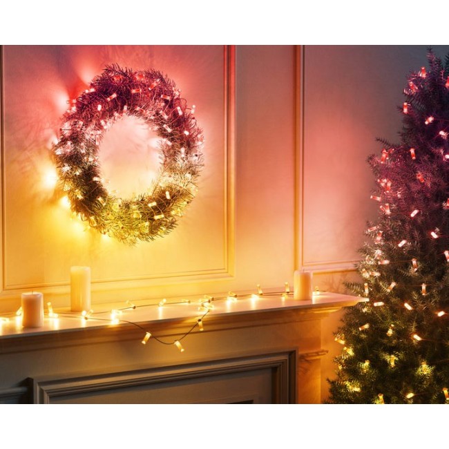Twinkly Candies LED Christmas tree lights TWKP200RGB-G 6 m 200 lights Twinkly Candies LED Christmas tree lights TWKP200RGB-G 6 m 200 lights