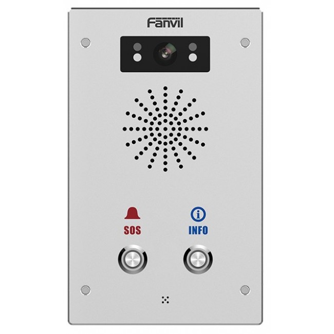 Fanvil I16S-02P audio intercom system Stainless steel Fanvil I16S-02P audio intercom system Stainless steel