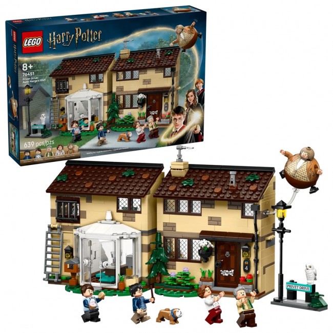 LEGO HARRY POTTER 76451 Privet Drive: Aunt Marge's Visit LEGO HARRY POTTER 76451 Privet Drive: Aunt Marge's Visit