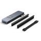HYPER DUO PRO 7-in-2 USB-C Hub USB Type-C 104 Mbit/s Grey HYPER DUO PRO 7-in-2 USB-C Hub USB Type-C 104 Mbit/s Grey