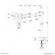 Neomounts NM-D135WHITE Monitor arm 10-30 Neomounts NM-D135WHITE Monitor arm 10-30