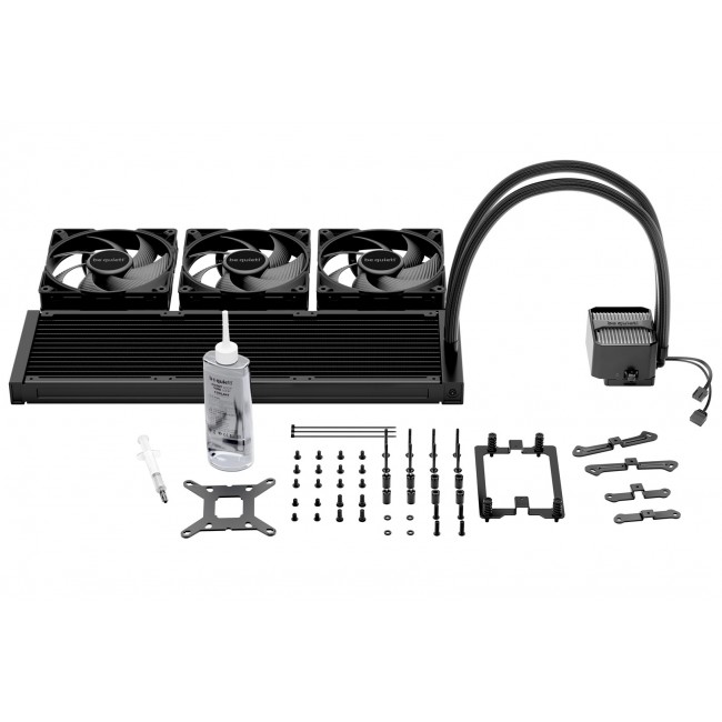 be quiet! Silent Loop 3 420 mm Processor All-in-one liquid cooler 14 cm Black 1 pc(s) be quiet! Silent Loop 3 420 mm Processor All-in-one liquid cooler 14 cm Black 1 pc(s)