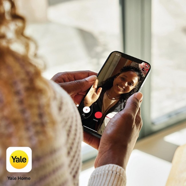 Yale SV-VDB-1A-W doorbell chime Black, White Yale SV-VDB-1A-W doorbell chime Black, White