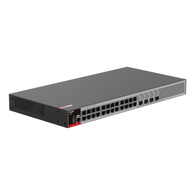 Ruijie Networks RG-S2915-24GT4MS-L network switch Managed L2 Gigabit Ethernet (10/100/1000) Grey Ruijie Networks RG-S2915-24GT4MS-L network switch Managed L2 Gigabit Ethernet (10/100/1000) Grey