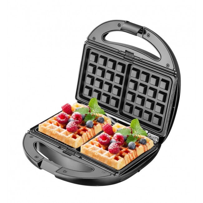 Camry | CR 3057 | Sandwich maker 6 in 1 | 1200 W | Number of plates 6 | Number of pastry | Diameter cm | Black/Silver