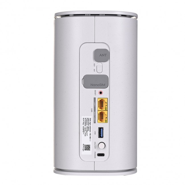 Zyxel FWA515-EU0102F wireless router 2.5 Gigabit Ethernet Dual-band (2.4 GHz / 5 GHz) 5G White