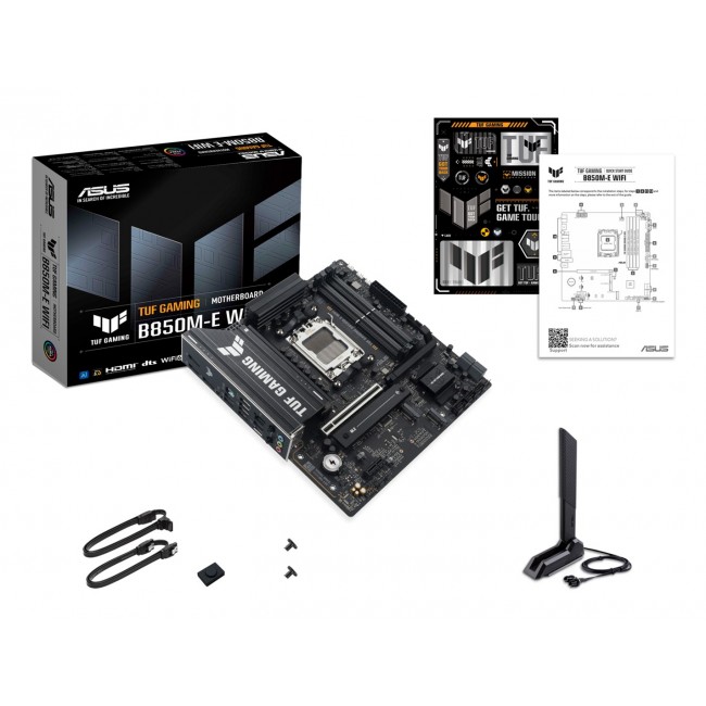 ASUS TUF GAMING B850M-E WIFI AMD B850 Socket AM5 micro ATX ASUS TUF GAMING B850M-E WIFI AMD B850 Socket AM5 micro ATX