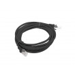 LANBERG PATCHCORD RJ45 CAT. 6 UTP 3M BLACK LANBERG PATCHCORD RJ45 CAT. 6 UTP 3M BLACK
