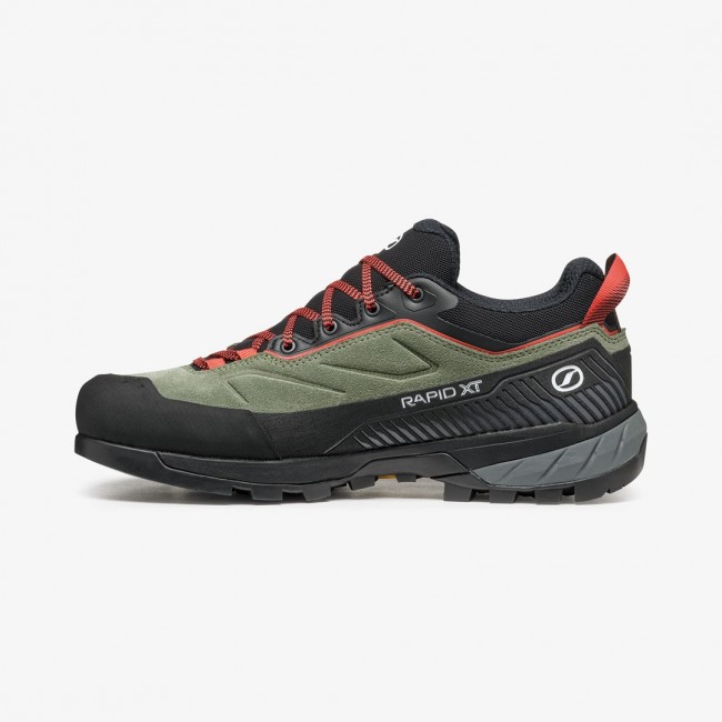 Scarpa RAPID XT GTX WOMAN, 38, Birch Green - Coral