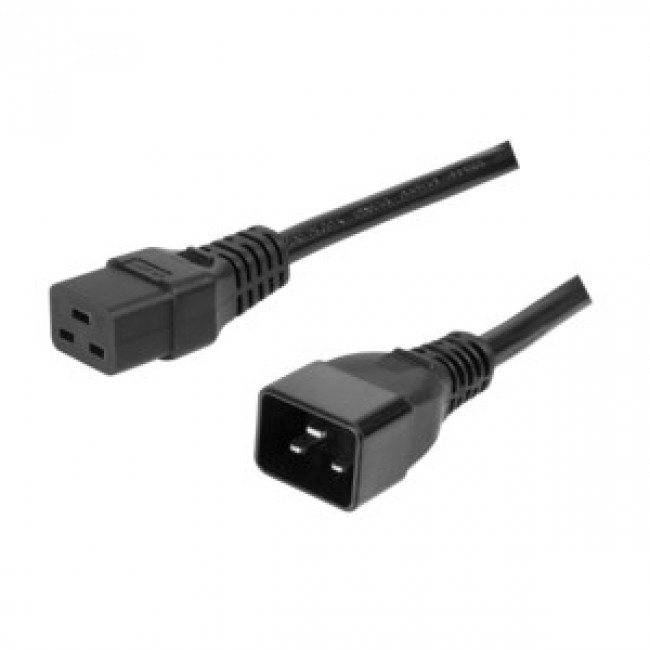 LogiLink PDU8P01 power distribution unit (PDU) 8 AC outlet(s) 1U Black