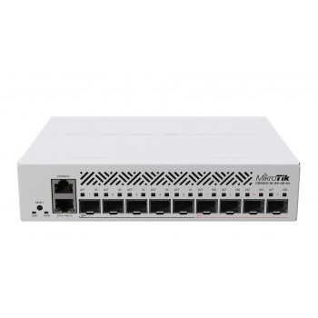 MIKROTIK RouterBOARD Cloud Router Switch CRS310-1G-5S-4S+IN + L5 (800MHz 256MB RAM 1x GLAN 5x SFP 4x SFP+) desktop