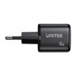 UNITEK P1129ABK01-EU mobile device charger Universal Black AC Fast charging Indoor