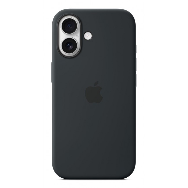 Apple iPhone 17 Silicone Case with MagSafe Black Apple iPhone 17 Silicone Case with MagSafe Black