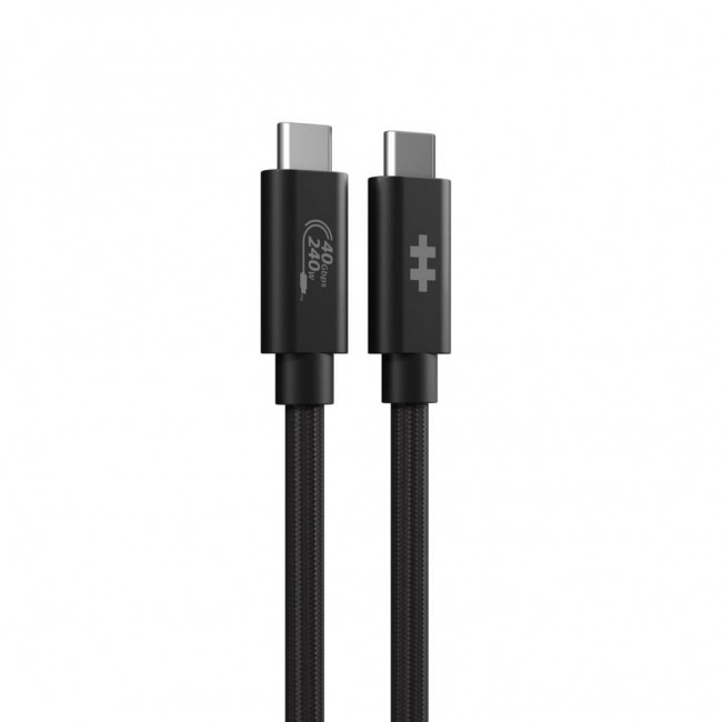 HYPER HyperDrive Next USB cable USB4 Gen 3x2 1.2 m USB C Black HYPER HyperDrive Next USB cable USB4 Gen 3x2 1.2 m USB C Black