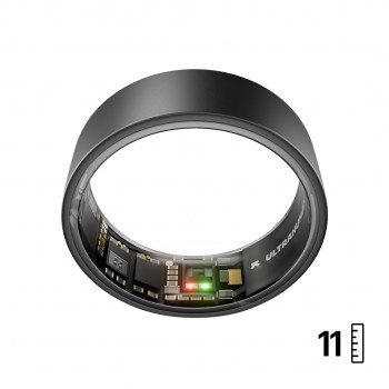 Ultrahuman Ring AIR Sleep and Fitness Tracker, Smart Ring for Men and Women, No app fee for standard features, Up to 6 days battery life (Size 11 )