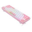REDRAGON K617-RGB Fizz RGB White/Pink keyboard USB Pink, White
