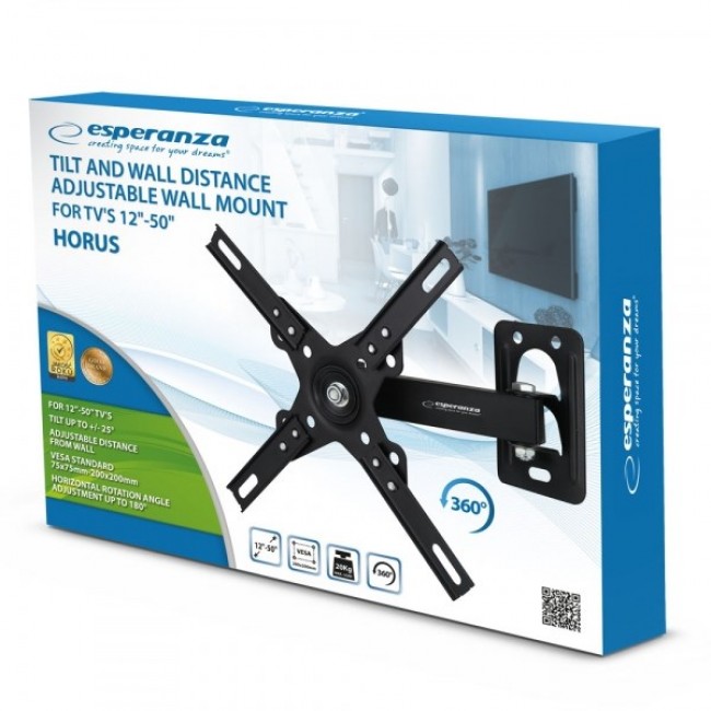 Esperanza ERW011 TV mount 12-50'' up to 20kg