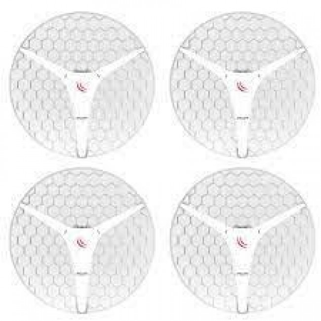 Mikrotik LHG XL 5 ac (4pcs) 867 Mbit/s White Power over Ethernet (PoE)