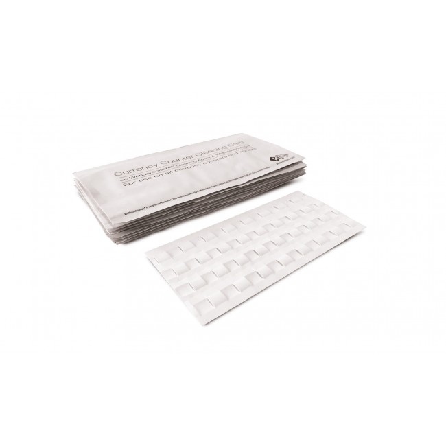 Safescan - cleaning cards for counters Safescan - cleaning cards for counters