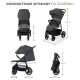 Kinderkraft pram TRIG 3 GRANITE Grey Kinderkraft pram TRIG 3 GRANITE Grey