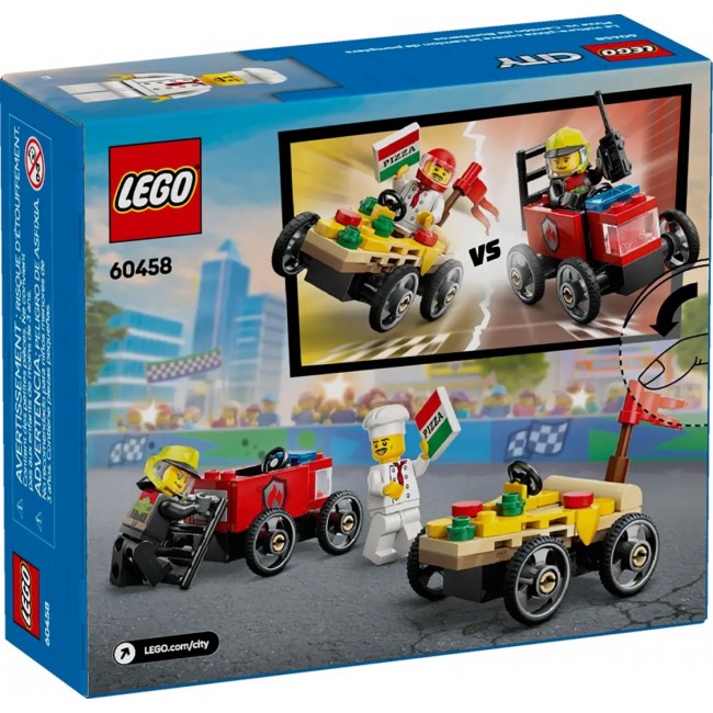 LEGO CITY 60458 Pizza vs. Fire Truck LEGO CITY 60458 Pizza vs. Fire Truck