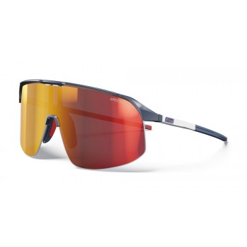 Density sunglasses - matt blue/white/red