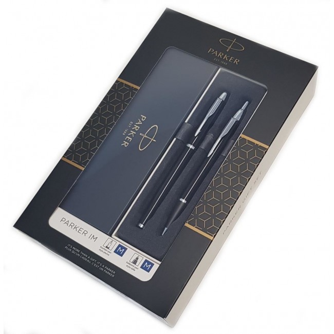 Parker 2093215 pen set Black, Silver 2 pc(s)