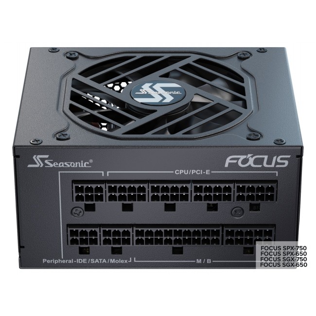 Seasonic FOCUS SGX-750 (2021) power supply unit 750 W 20+4 pin ATX SFX Black