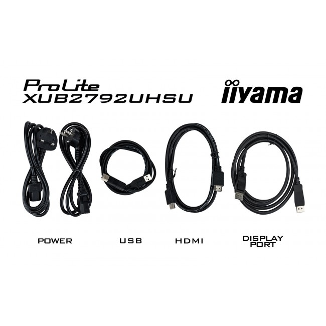 iiyama ProLite XUB2792UHSU-B6 computer monitor 68.6 cm (27 iiyama ProLite XUB2792UHSU-B6 computer monitor 68.6 cm (27