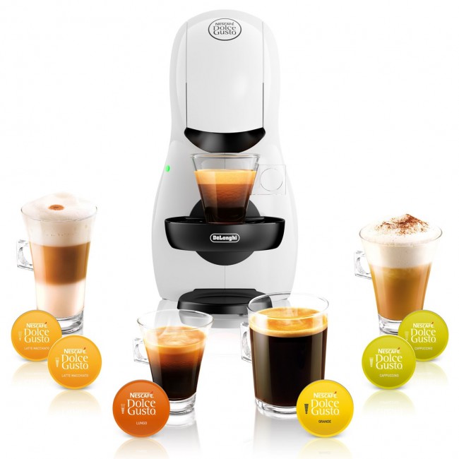 De Longhi Piccolo EDG110.WB Manual Capsule coffee machine 0.8 L