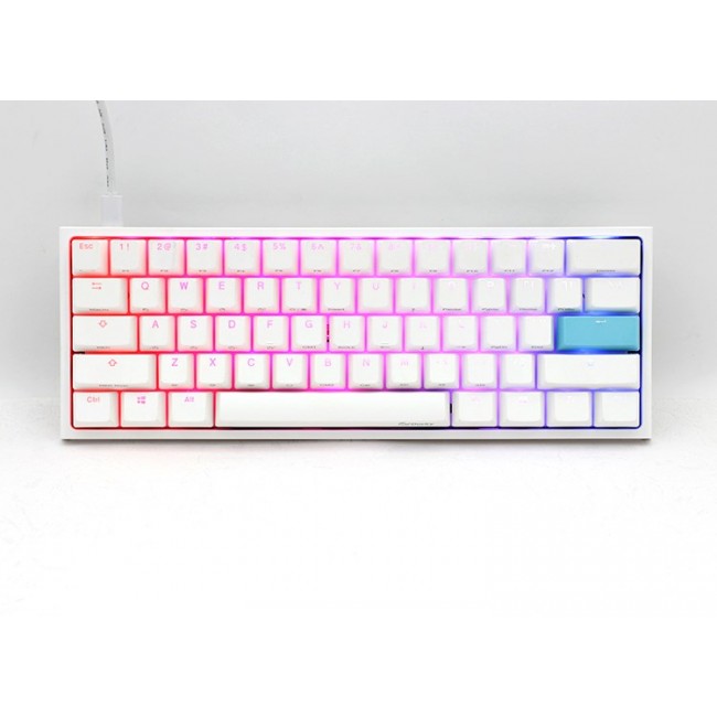 Ducky DKON2061ST keyboard Gaming USB QWERTY US International White