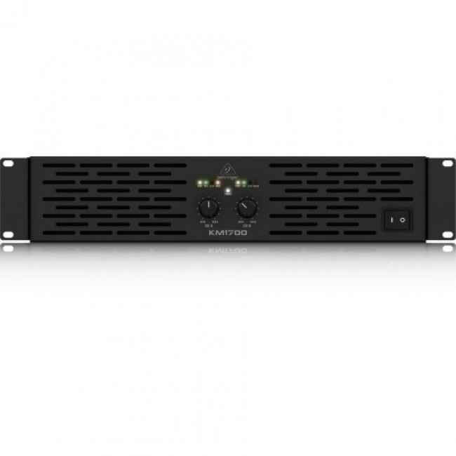 Behringer KM1700 audio amplifier Performance/stage Black