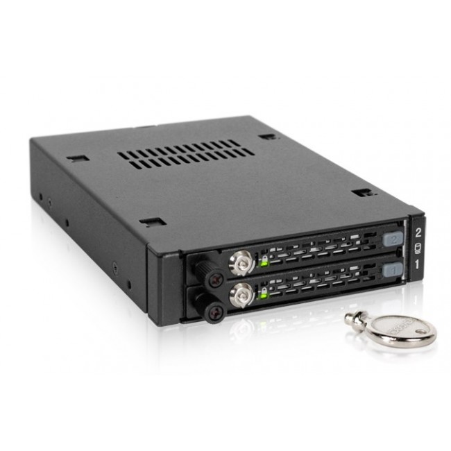 Icy Dock MB492SKL-B drive bay panel Black