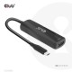 CLUB3D USB Gen2 Type-C to HDMI 8K60Hz or 4K120Hz HDR10+ with DSC1.2 with Power Delivery 3.0 Active Adapter M/F