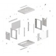 Lanberg WF03-5306-10S rack cabinet 6U Wall mounted rack Grey Lanberg WF03-5306-10S rack cabinet 6U Wall mounted rack Grey