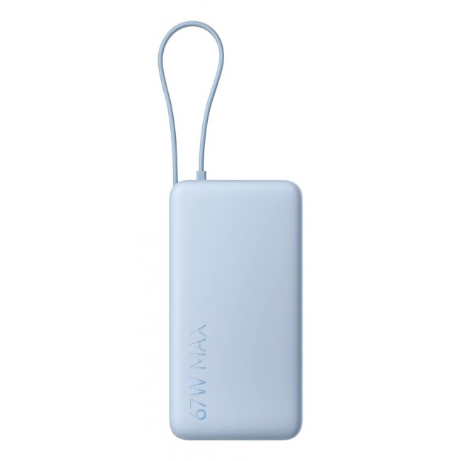 Xiaomi 67W Power Bank 20000 Lithium-Ion (Li-Ion) 20000 mAh Blue Xiaomi 67W Power Bank 20000 Lithium-Ion (Li-Ion) 20000 mAh Blue