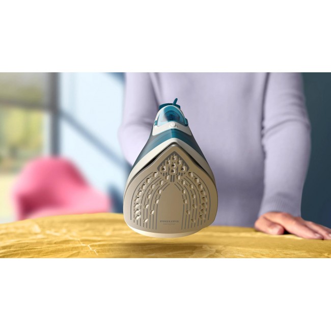 Philips 2000 series DST2020/90 iron Steam iron Ceramic soleplate 2000 W Aqua colour