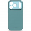 Decoded Silicone Backcover Apple iPhone 17 Pro Retro Blue mobile phone case 16 cm (6.3