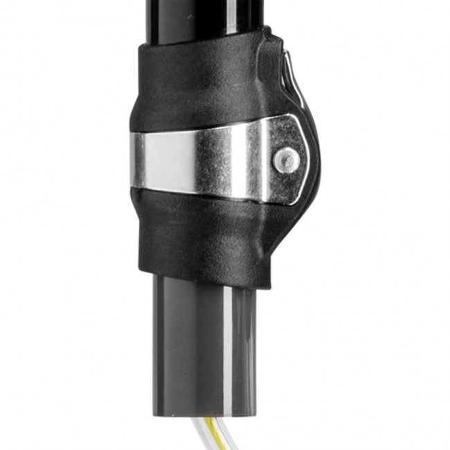 Trekking poles LEKI MAKALU FX TA, 110 130 cm, Black