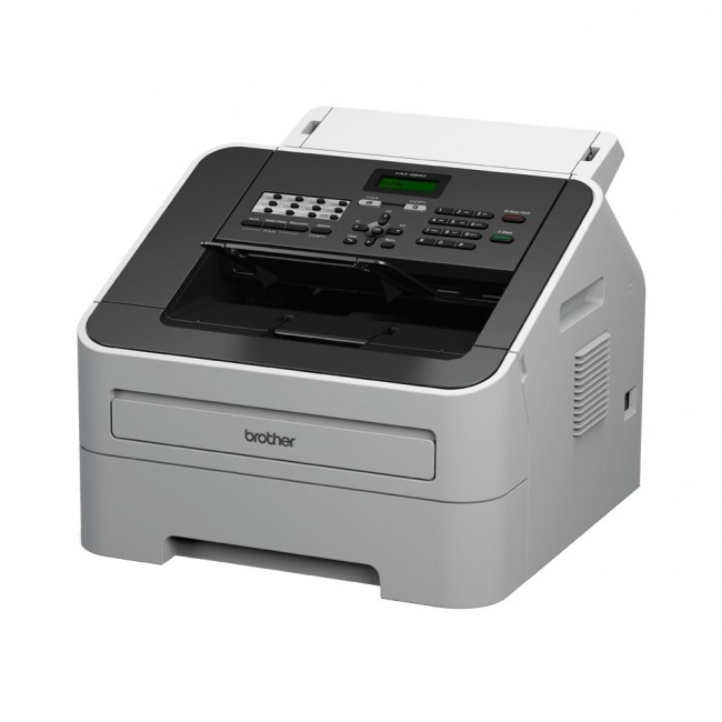 Brother FAX-2840 fax machine Laser 33.6 Kbit/s A4 Black, Grey Brother FAX-2840 fax machine Laser 33.6 Kbit/s A4 Black, Grey