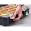 Stanley FMST82967-1 small parts/tool box Metal, Polycarbonate (PC) Black, Transparent, Yellow