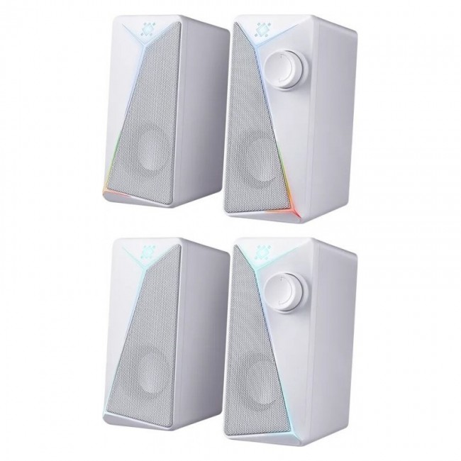 DEFENDER J5 2.0 6 W LED USB speakers white DEFENDER J5 2.0 6 W LED USB speakers white