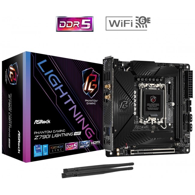 ASRock Z790I LIGHTNING WIFI Motherboard ASRock Z790I LIGHTNING WIFI Motherboard