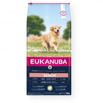 EUKANUBA Senior Large&Giant Lamb with rice - dry dog food - 12kg