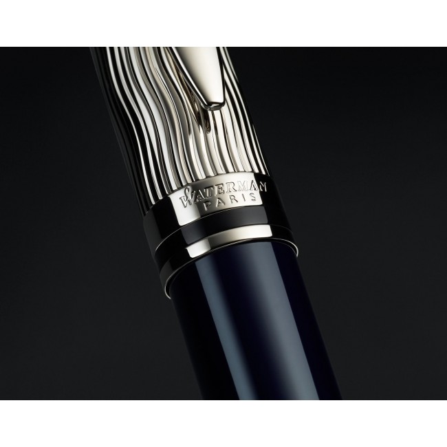 Waterman Expert L'Essence Du Blue F Fountain Pen Waterman Expert L'Essence Du Blue F Fountain Pen