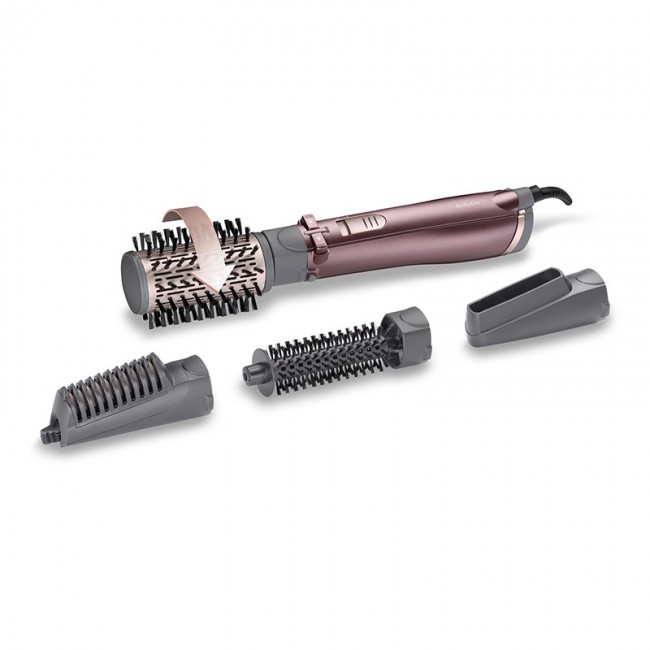 BaByliss AS960E hair styling tool Hot air brush Warm Rose gold 1000 W 2.25 m BaByliss AS960E hair styling tool Hot air brush Warm Rose gold 1000 W 2.25 m