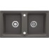 2-bowl granite sink