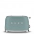 Smeg TSF01EGMEU toaster 6 2 slice(s) 950 W Chrome, Green