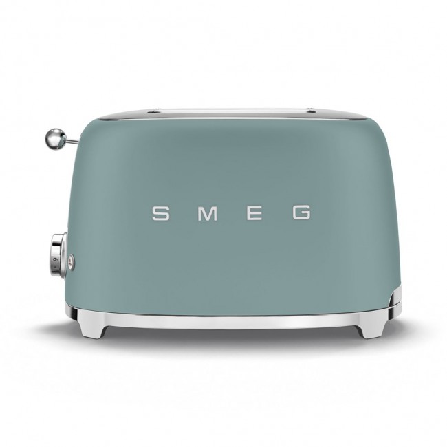Smeg TSF01EGMEU toaster 6 2 slice(s) 950 W Chrome, Green