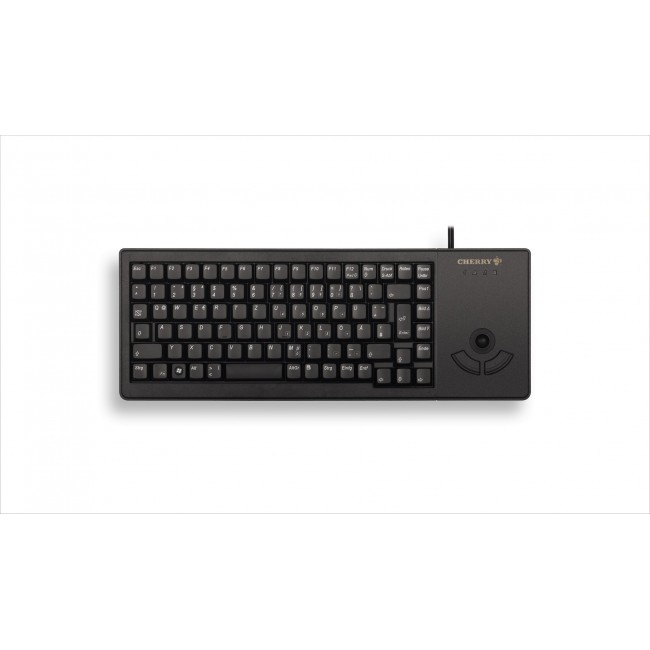 CHERRY XS Trackball G84-5400 keyboard Office USB QWERTZ German Black
